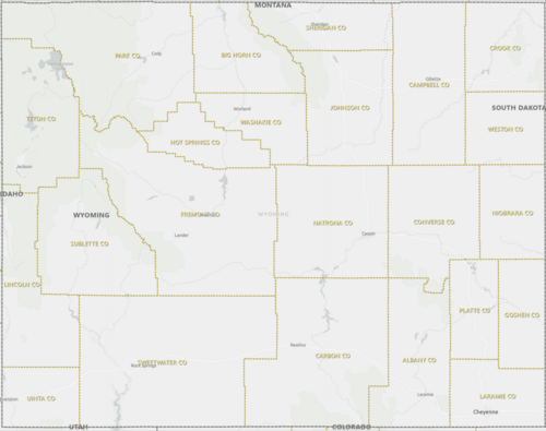 Geography of Wyoming